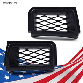 Big040801 Crossdesign 2pcs For 2003-2007 Chevy Silverado 1500 Ss-style Air Duct Front Bumper Caliper