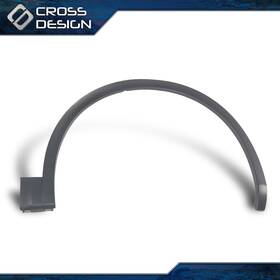 Big052203 Crossdesign Front Right Wheel Flare Opening Molding Arch Trim Fit For 2018-20 Audi Q5 Base