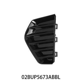 Big101401 Crossdesign Front Driver Side Bumper Cover Grille New Black Fit For 2019-2023 Cadillac Xt4