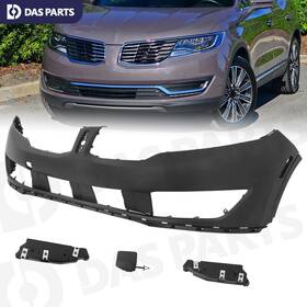 Lk6212108 Dasparts Front Bumper Cover Without Holes Bracket Tow Hook Kit For 2016-18 Lincoln Mkx