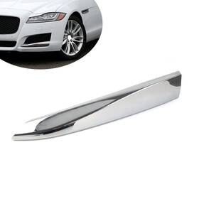 Gx6317b970aa Dictorcoltd Front Bumper Fog Light Grille Insert Strip Support Plate For Jaguar Xf 206-20 Us