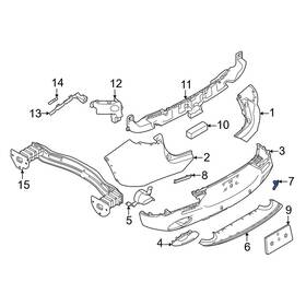 7ms82tzzaa Dodge Oe For Hornet 2024-2025 Rear Tow Eye Cap