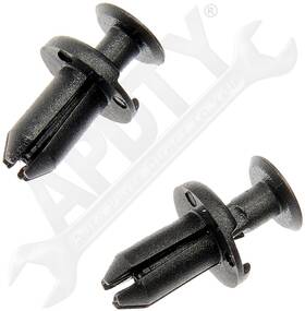 963-152d Dorman Push-type Bumper Retainer Fits 5mm Hole Pack Of 2