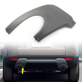 Dreamhighh 550756480729 Fit Range Rover Evoque 2012-2018 Left Rear Exhaust Pipe Towing Hook Cover Trim