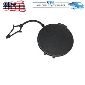 5g0807241d Drgon-top Front Bumper Tow Hook Cover Cap Fits Vw Golf Mk7 Gti 2015-2021 Deep Black Lc9x