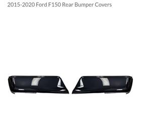 Df1012 Ecoological Bumpershellz Rear Bumper Side Covers For 2015-2020 Ford F-150