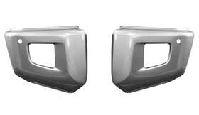 Du0112 Ecoological Bumpershellz Front Bumper Covers For 14-21 Toyota Tundra Silver Sky Metallic