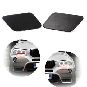 Efmotorshop 612345259359 Car Bumper Headlight Headlamp Washer Cap Cover For Bmw X3 F25 2010-2014 2pcs