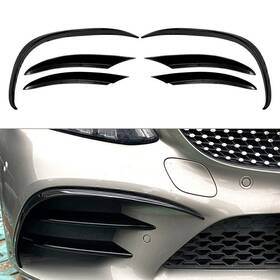 W205 Efmotorshop 810000348435 Bumper Lip Splitter Fog Light Cover Trim For Mercedes Benz C-class 2019