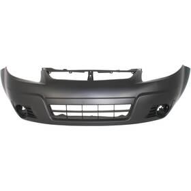 12739639 Evan-fischer Front Bumper Cover For 2007-2012 Suzuki Sx4 Hatchback With Fog Lamp Holes Primed
