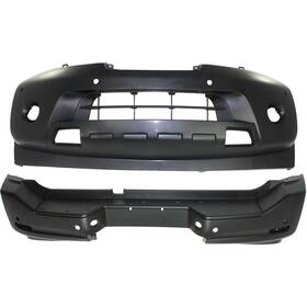 Ni1100261 Evan-fischer 14481050 New Bumper Covers Fascias Set Of 2 Front And Rear Ni1000253 Pair