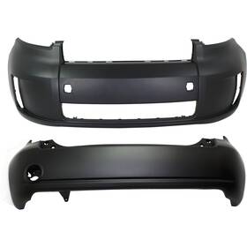 Sc1100106 Evan-fischer 14901830 Bumper Covers Fascias Set Of 2 Front And Rear For Xb Sc1000105 Pair