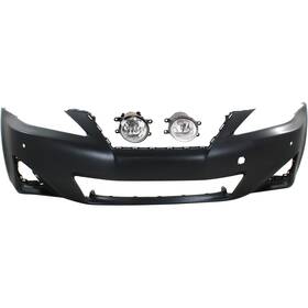 16551524 Evan-fischer Bumper Cover Fascia Kit For 2011-2013 Lexus Is250 Front With Foglamp/sensor Hole