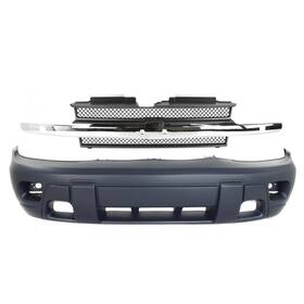 16574789 Evan-fischer Grille Grill Front For Chevy Chevrolet Trailblazer 2002-2005