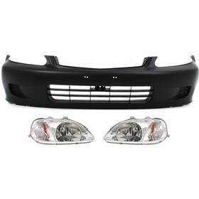 04711s01a01zz Evan-fischer 16577553 33151s01a02 33101s01a02 New Bumper Covers Fascias Set Of 3 Front