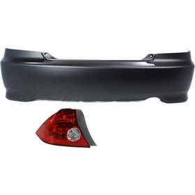 16579372 Evan-fischer Auto Body Repair For 04-05 Honda Civic Rear Driver Side Set Of 2