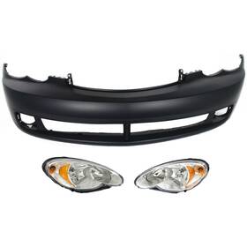 16581650 Evan-fischer Bumper Cover Kit For 2006-2010 Chrysler Pt Cruiser Front Code Lme