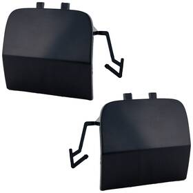 17085521 Evan-fischer Tow Eye Cover Set For 2019-2022 Porsche Cayenne Front Driver And Passenger Side