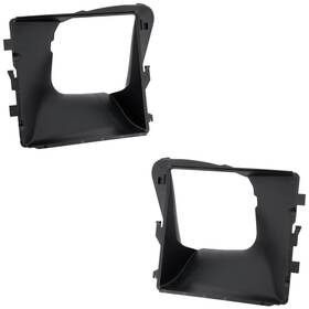 17334616 Evan-fischer Set Of 2 Air Intake Ducts For Porsche Macan Cayenne 2011-2014 Pair