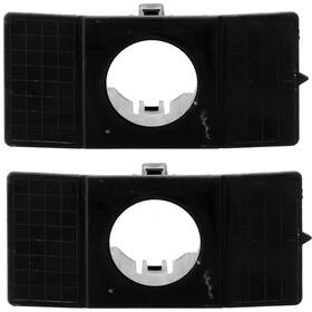 17720874 Evan-fischer Pair Parking Aid Sensor Retainers Set Of 2 Rear Driver And Passenger Side For Vw