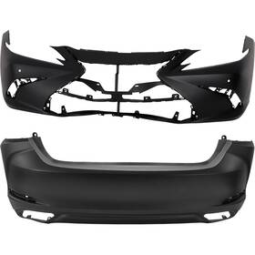 18086262 Evan Fischer Bumper Covers Facias Set Of 2 Front And Rear For Lexus Es350 2019-2022 Pair