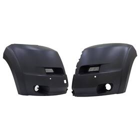 18091391 Evan Fischer Pair Set Of 2 Bumper Covers Facias Front Driver And Passenger Side Left Right