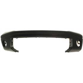 87845 Evan-fischer Bumper Cover For 2007-13 Toyota Tundra With Fog Light Holes Front Plastic Primed