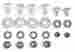 F-1815 Amk 1967 Mustang Front Bumper Bolt Concours Kit Best On Market Usa
