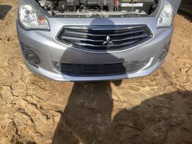 105-10725d Factory Oem Front Bumper Sedan Without Fog Lamps Fits 17-20 Mirage 4476250