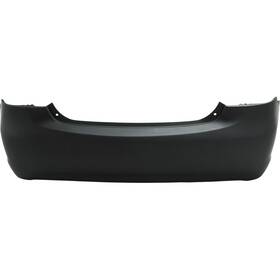 To1100249-lf Fitparts 601968946081 Rear Bumper Cover For 2007-2012 Toyota Yaris 5215952929