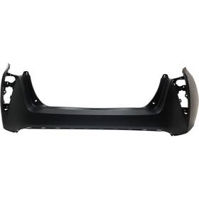 To1100319-df Fitparts 601968947637 Rear Bumper Cover For 2016-2018 Toyota Prius Without Park Holes Primed