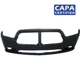 Fitparts 601968954062 Primed Front Bumper Cover For 2011-2014 Dodge Charger Pursuit R/t Se Sxt Capa-cf