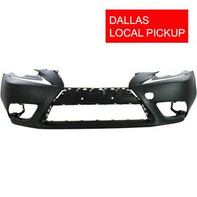Fitparts 687398507856 Front Bumper Cover For 2014-2016 Lexus Is200t Is250 Is350 With Washer Holes-dl