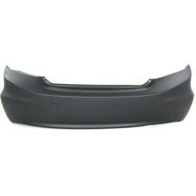 Fitparts 687398508075 Rear Bumper Cover For 2012 Honda Civic Sedan Dx Ex Gx Hf Hybrid Lx. Phl