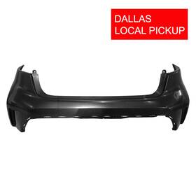 Fitparts 687398508808 Rear Bumper Cover For 2020-2022 Toyota Corolla Hybrid L Le Se Xle-dl