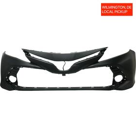 Fitparts 687398508822 Primed Front Bumper Cover Fascia For 2018-2020 Toyota Camry Hybrid L Le Xle. Phl