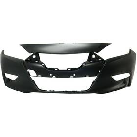 Fitparts 687398509034 Primed Front Bumper Cover Fascia For 2016-2018 Nissan Maxima Advance Sl Sr S-df