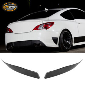 Blr-hygenc10tc-pu Fits 10-12 Hyundai Genesis Coupe 2-door Jdm Style Pu Rear Bumper Lip Splitters