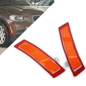 50ix Flashbuyeasy 332456316351 2x Front Bumper Marker Cover Reflector Fit Bmw E70 X5 35ix 35dx 2011-2013