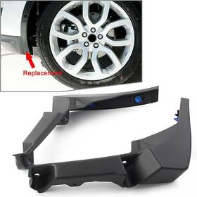 Flashbuyeasy 890000852248 For Land Rover Evoque 2012-19 Front Bumper Wheel Molding Extension 2pcs
