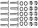Fo165 Unbranded New 1970 71 Torino Bumper Bolt Kit Front Rear Fairlane Gt Cobra 500 Ford