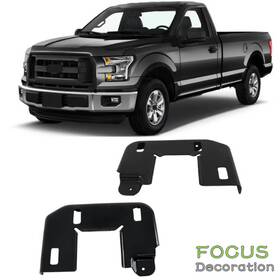 Fd1705920dn Focus-decoration Front Frame Mount Bumper Bracket 2pcs Lh And Rh Side For 2015-2019 2020 Ford F-150