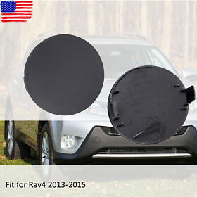 Q0ewodqxns1dqta4nde2 For Toyota Rav4 2013 2014 2015 Left Right Pair Front Bumper Tow Hook Cover Cap