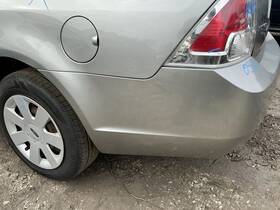 187-01220 Ford Rear Bumper Vapor Silver Zy Cover Single Exhaust Cutout Fits 06-09 Fusion 794838