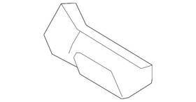 5r3z-17d942-ab Ford Genuine 2005-2009 Mustang - Mount Bracket