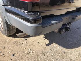 7a2z17b807aa Ford 2007-2010 Explorer Sport Trac Rear Bumper Assembly Ua Black