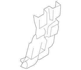 8a2z-17d942-a Ford Genuine Mount Bracket