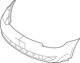 8g1z-17d957-aaptm Ford New Oem Front Bumper Cover Taurus Sable 2008-2009