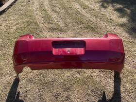 9s4z17k835ba Ford 2008-2011 Focus Sedan Rear Bumper Cover Oem Sangria Red Jv