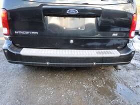 Bcr-1333a Ford 1999-2003 Windstar Rear Bumper Cover With Park Assist Oem Ua